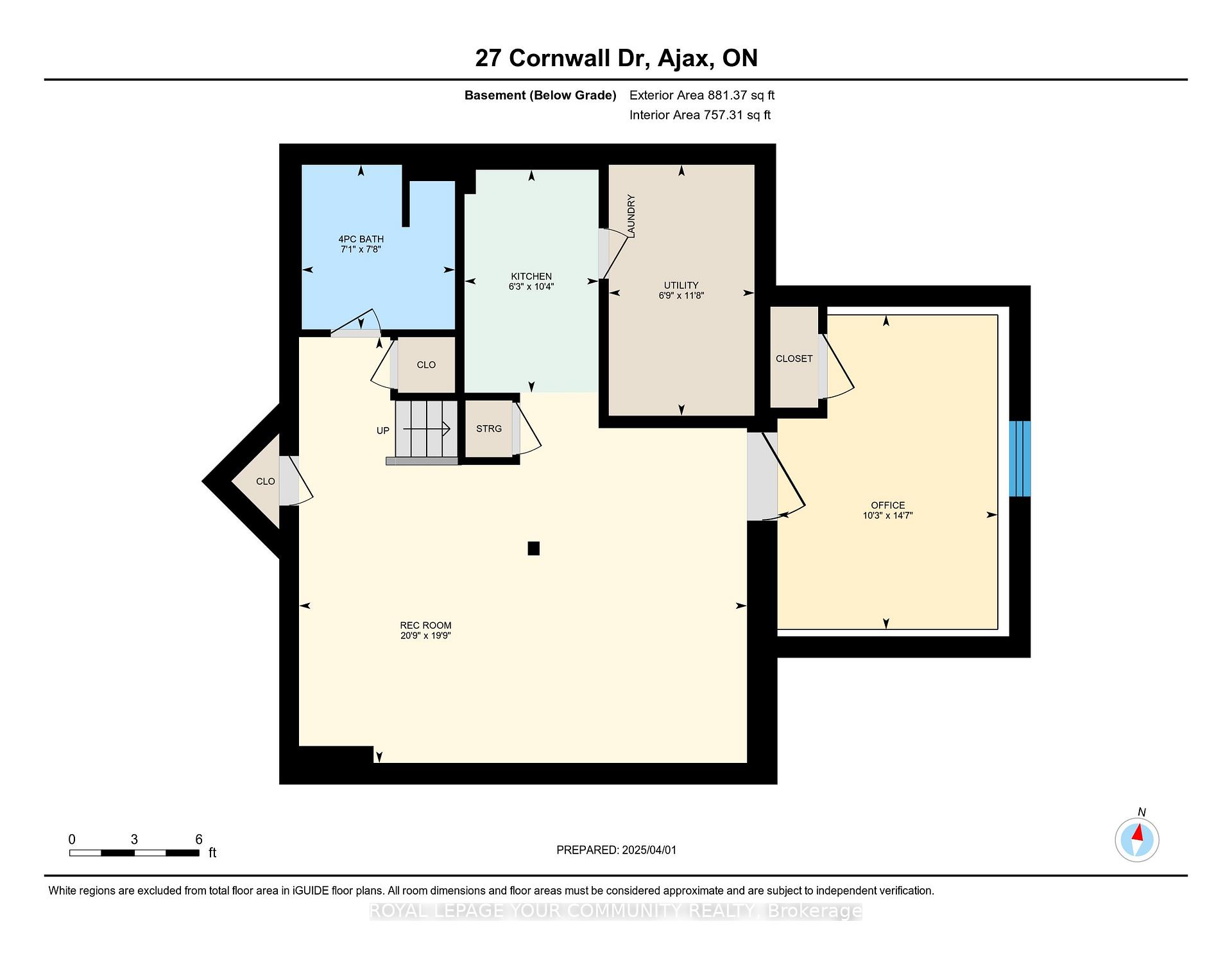 Photo 50 of 27 Cornwall Drive, Ajax, Central — HOMEH