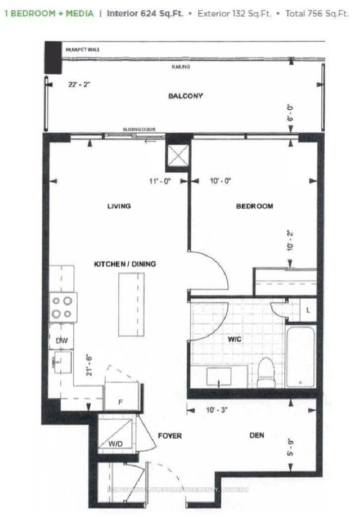 Photo 6 of Unit 1807, 8960 Jane Street, Vaughan, Vellore Village — HOMEH