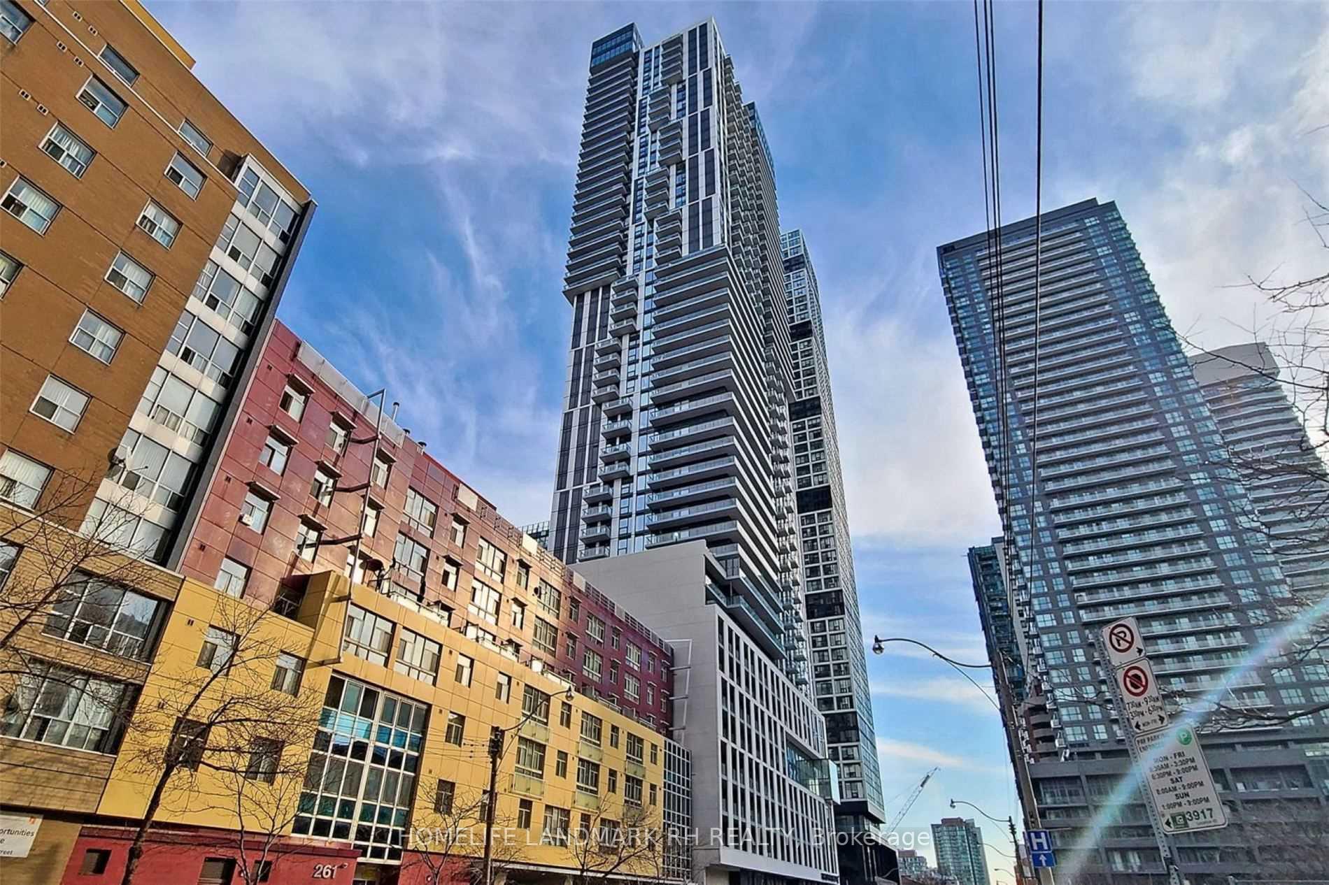 Front of Unit 1219, 251 Jarvis Street