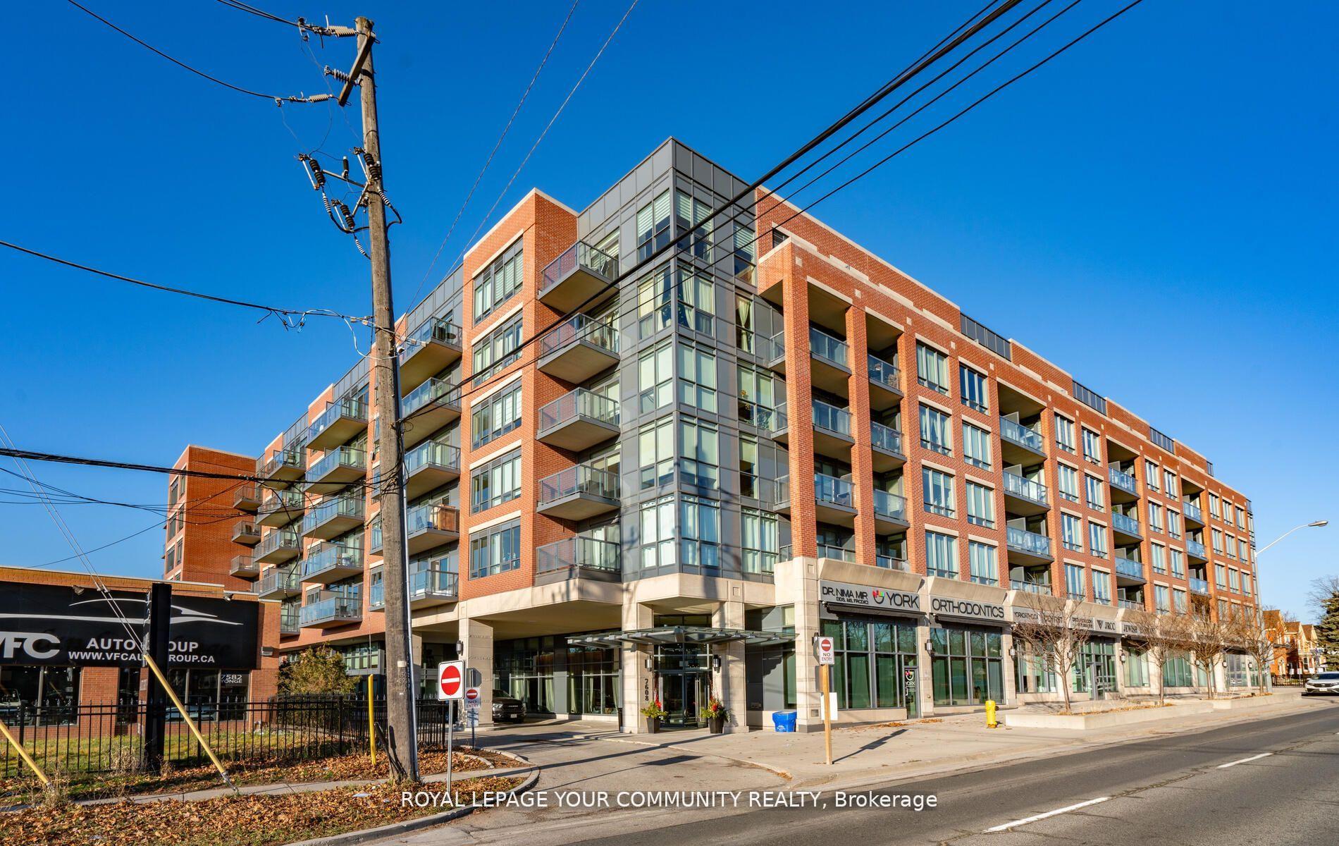 Front of Unit 615, 7608 Yonge Street