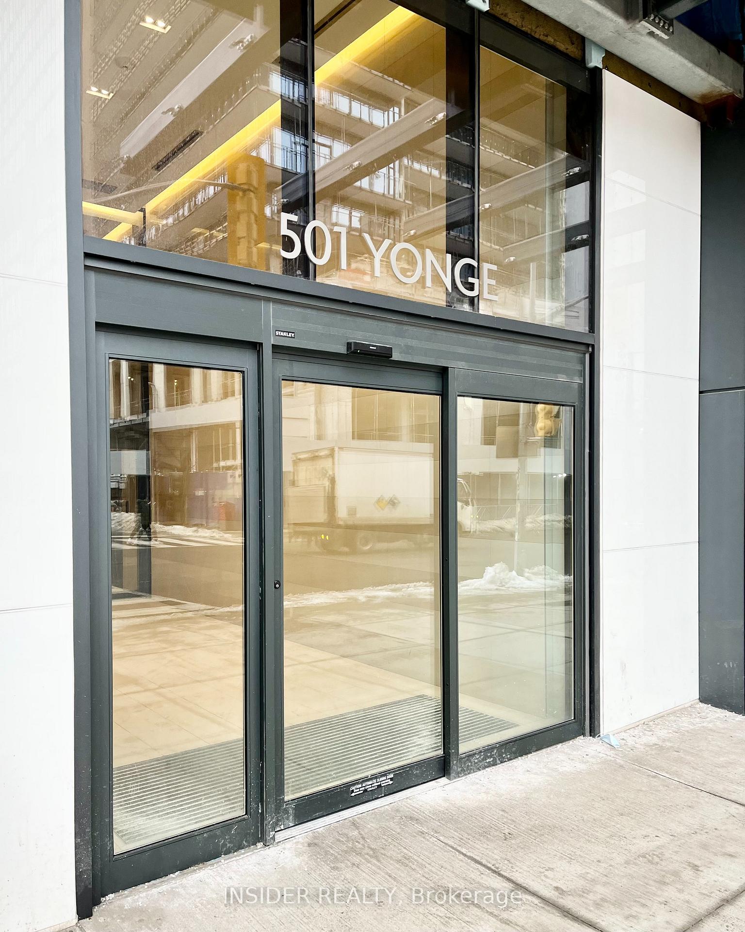Front of Unit 4911, 501 Yonge Street
