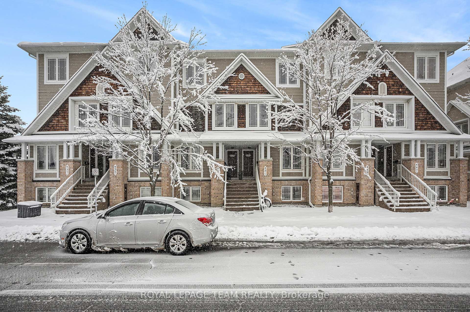 Front of Unit A, 453 Chapman Mills Drive