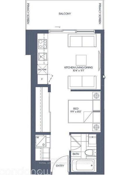 Photo 1 of Unit 713, 20 Richardson Street, Toronto, Waterfront Communities — HOMEH
