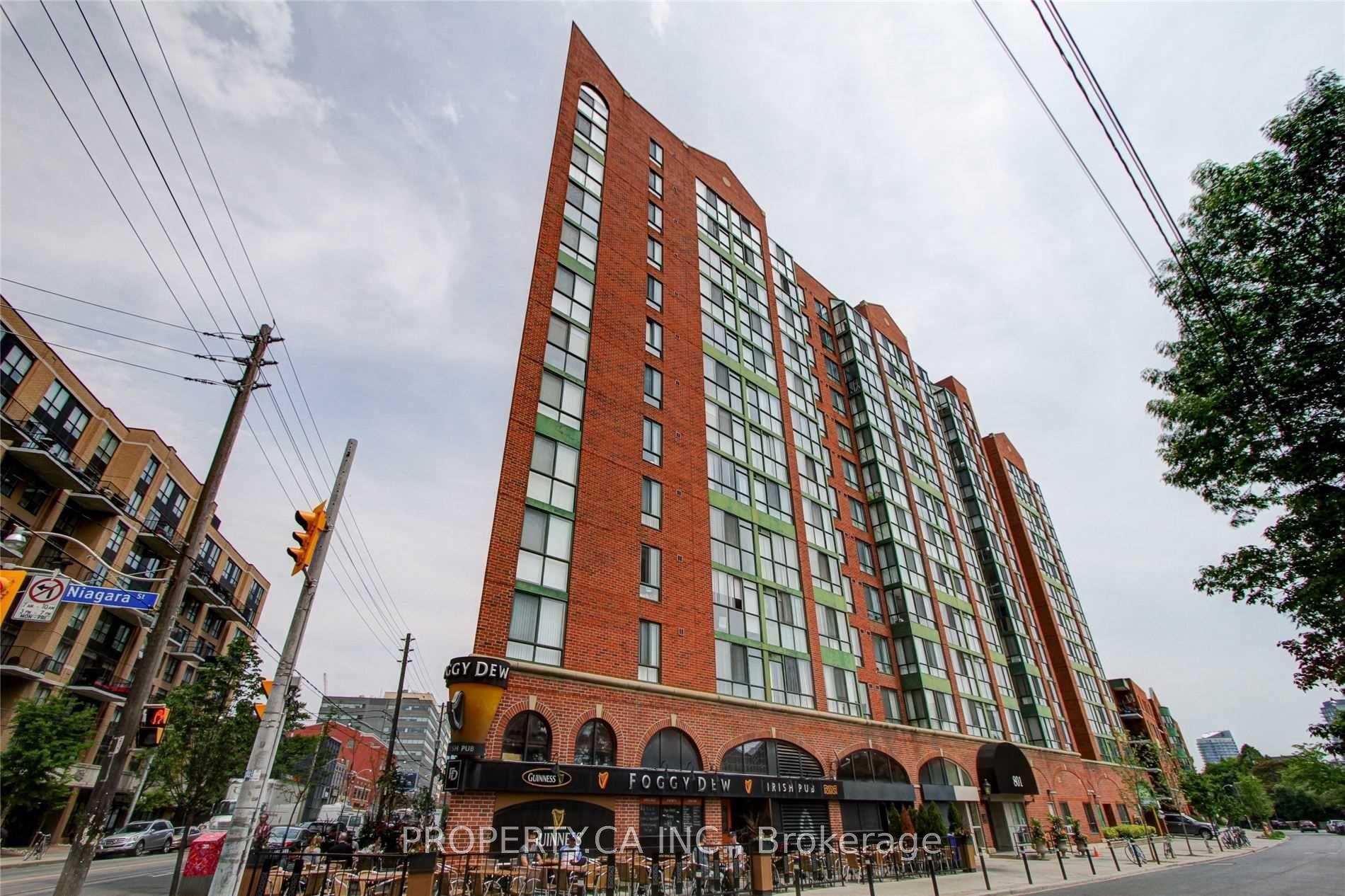Front of Unit 217, 801 King Street W