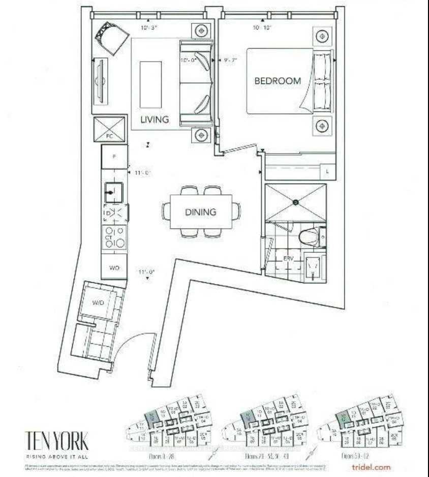 Photo 5 of Unit 4212, 10 York Street, Toronto, Waterfront Communities — HOMEH