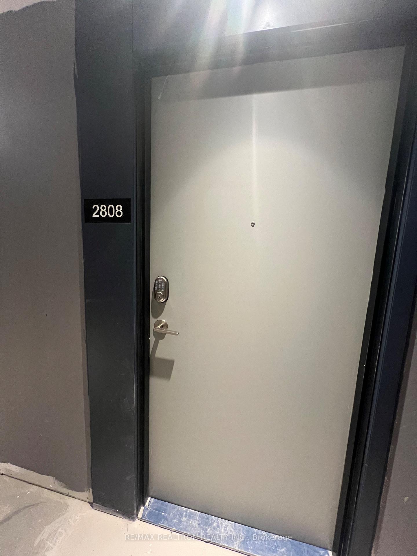 Front of Unit 2808, 30 Upper Mall Way