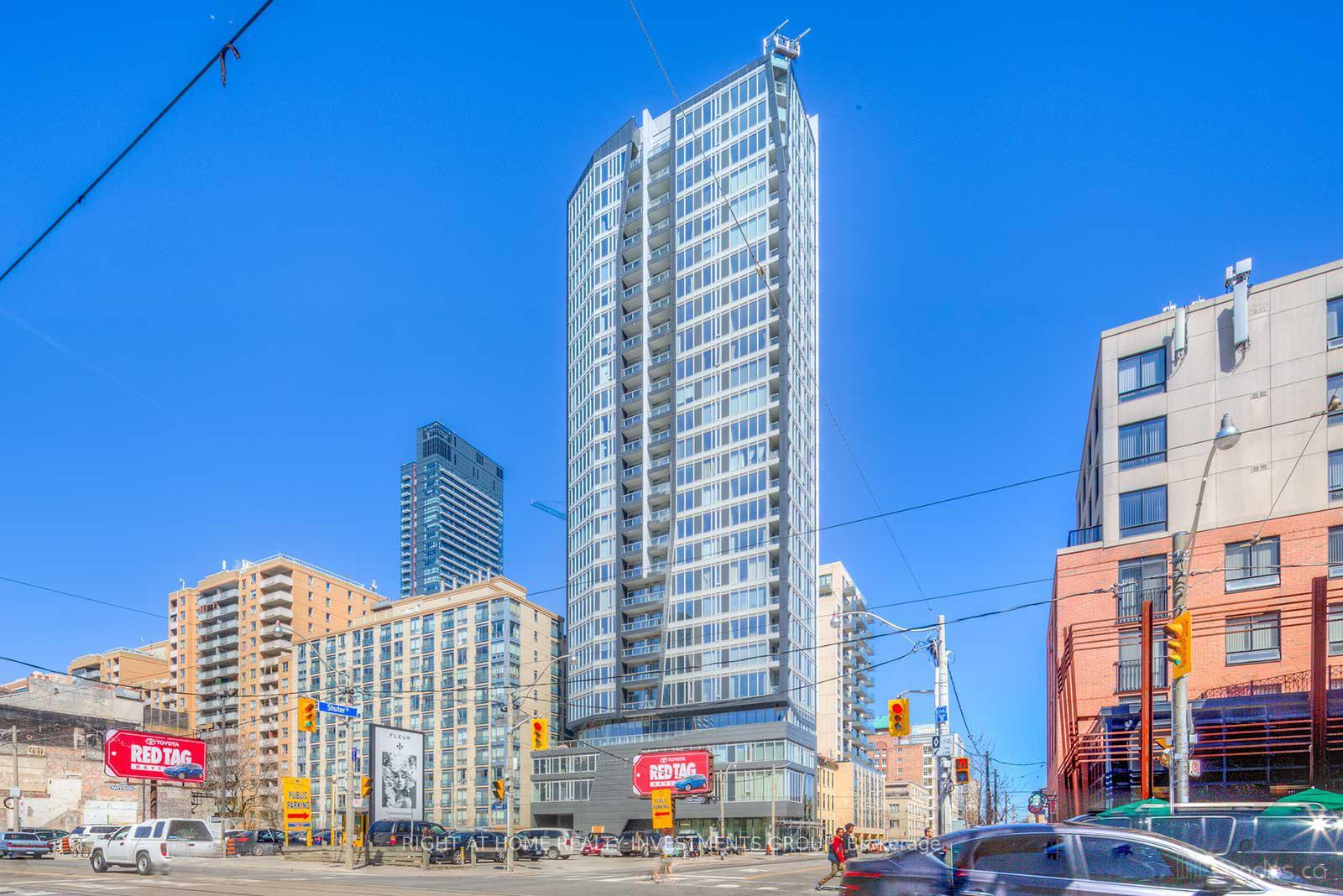 Front of Unit 801, 68 Shuter Street