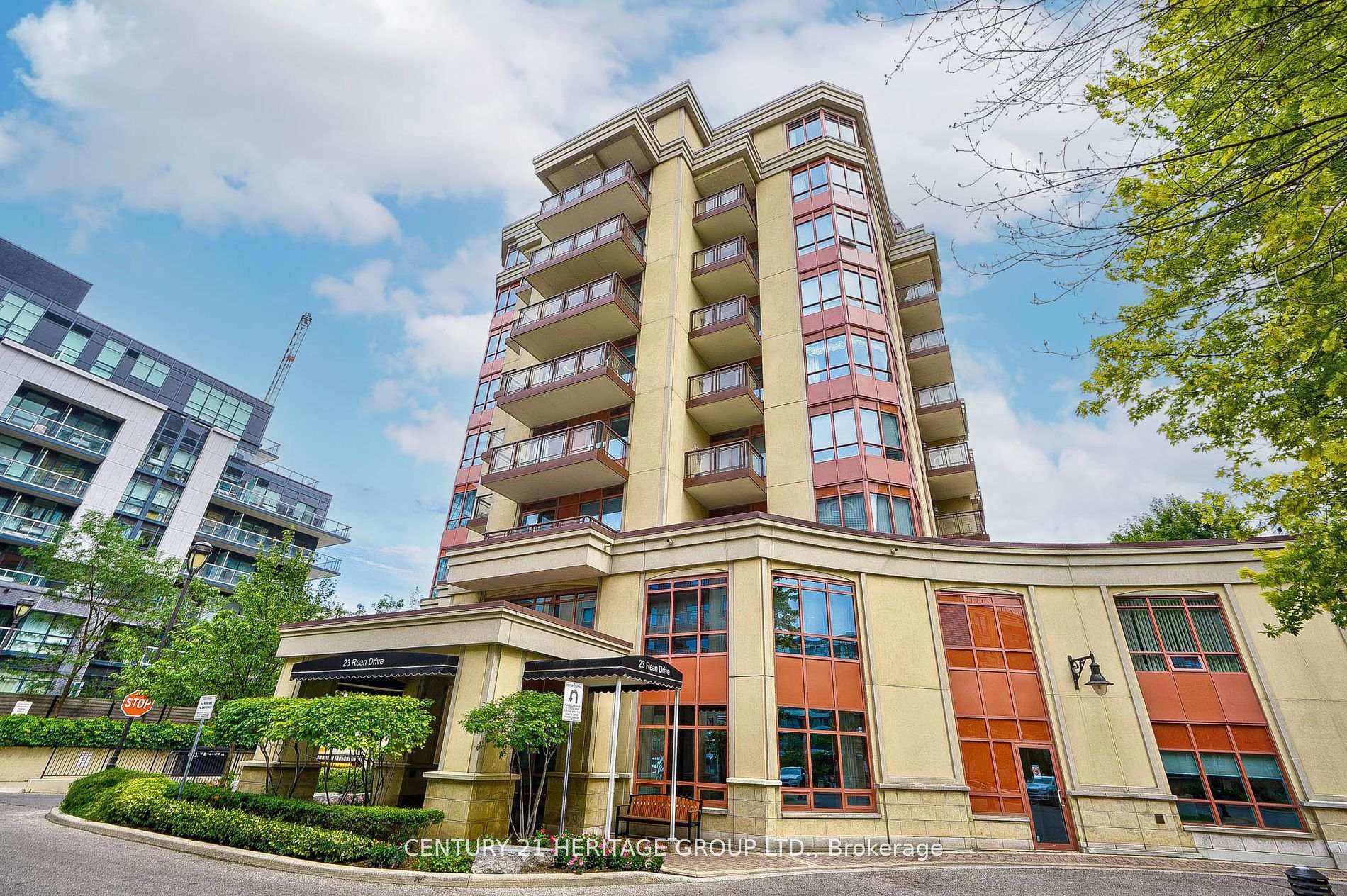 Front of Unit 707, 23 Rean Drive