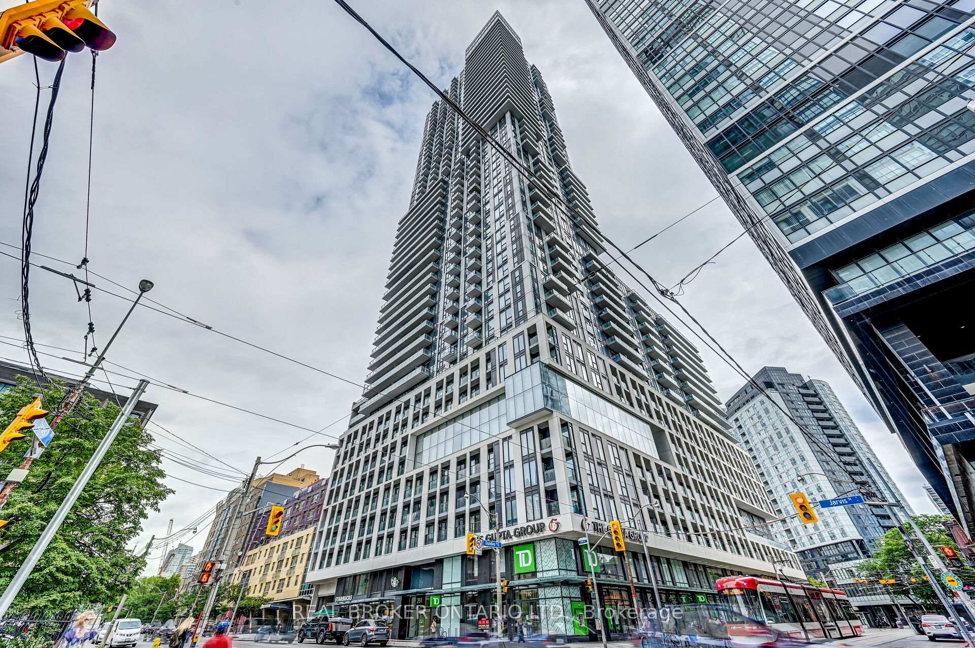 Front of Unit 1606, 251 Jarvis Street