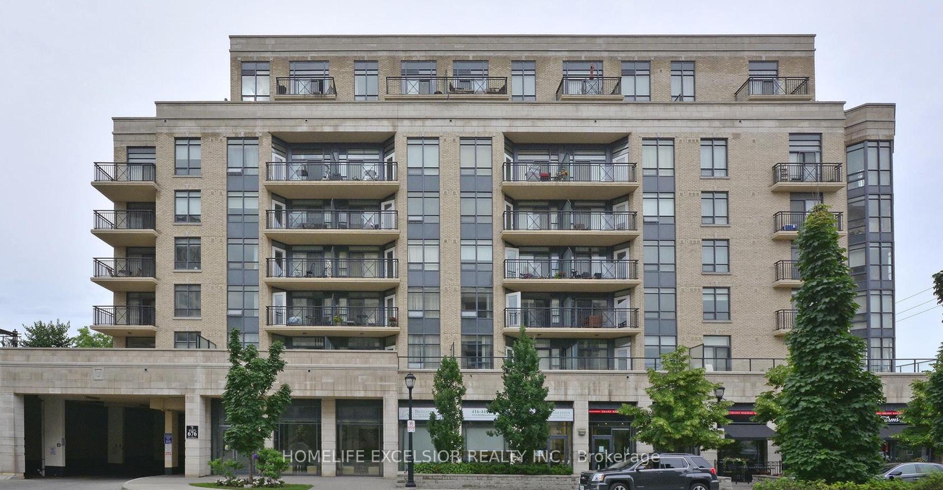 Front of Unit 315, 676 Sheppard Avenue E