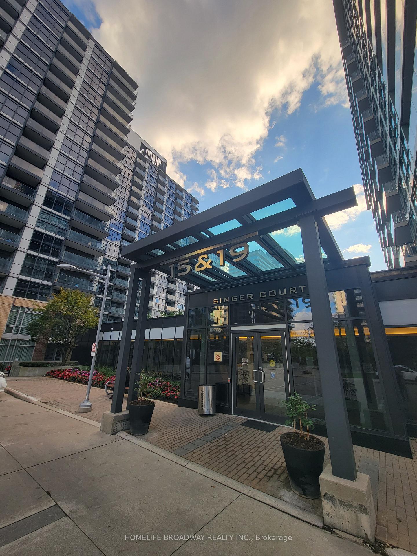 Front of Unit 1203, 19 Singer Court