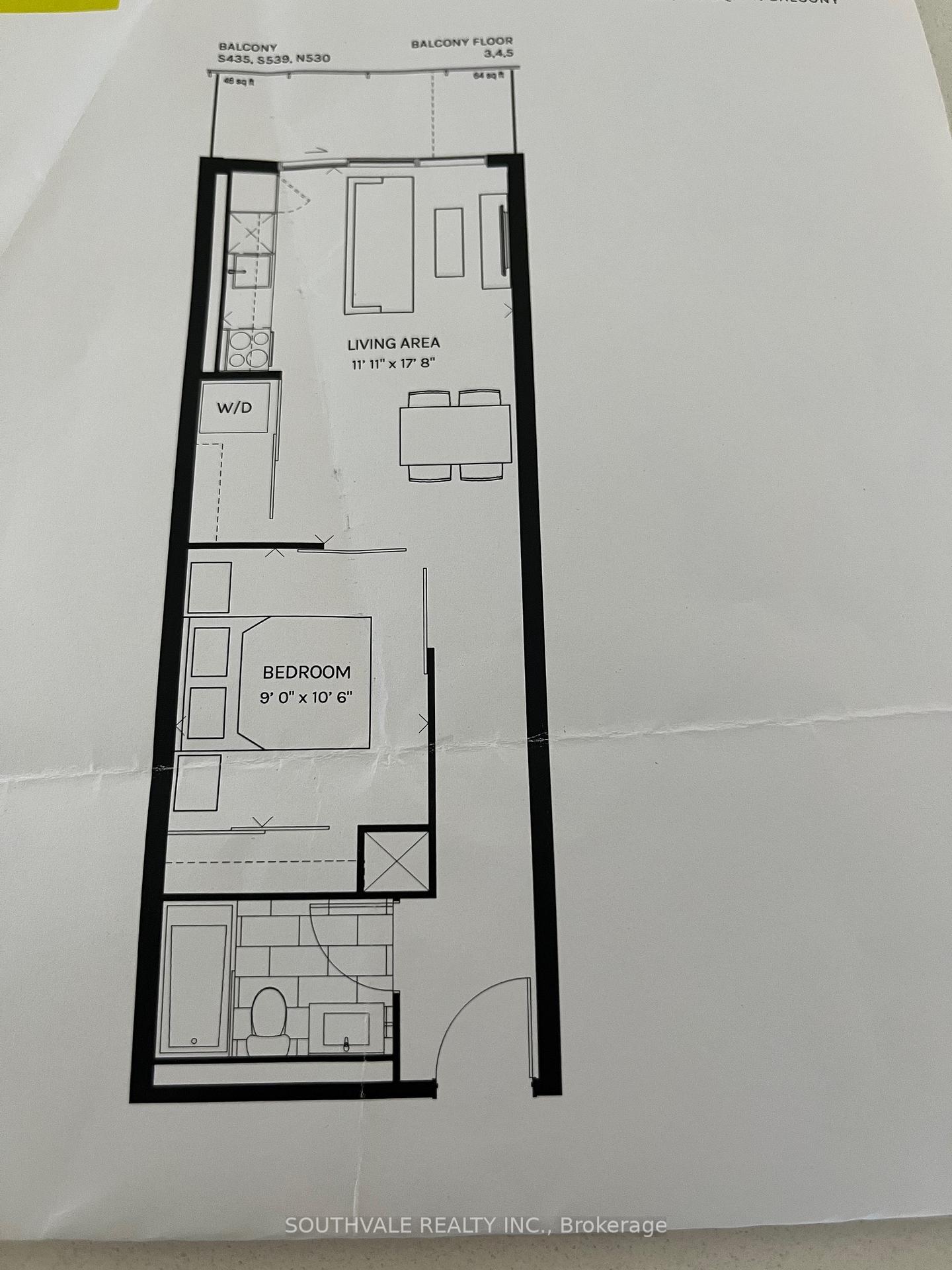 Photo 3 of Unit S435, 35 Rolling Mills Road, Toronto, Waterfront Communities — HOMEH
