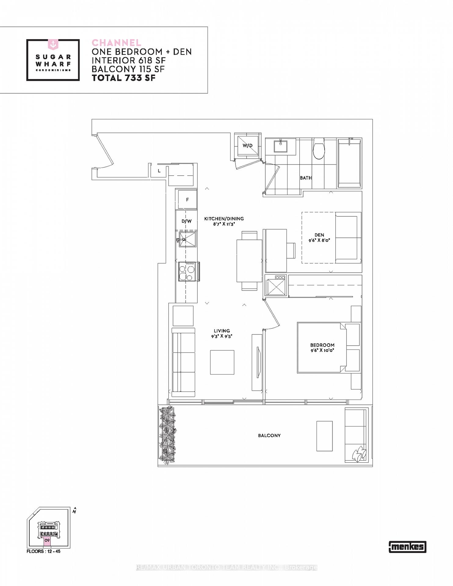 Photo 13 of Unit 3309, 138 Downes Street, Toronto, Waterfront Communities — HOMEH