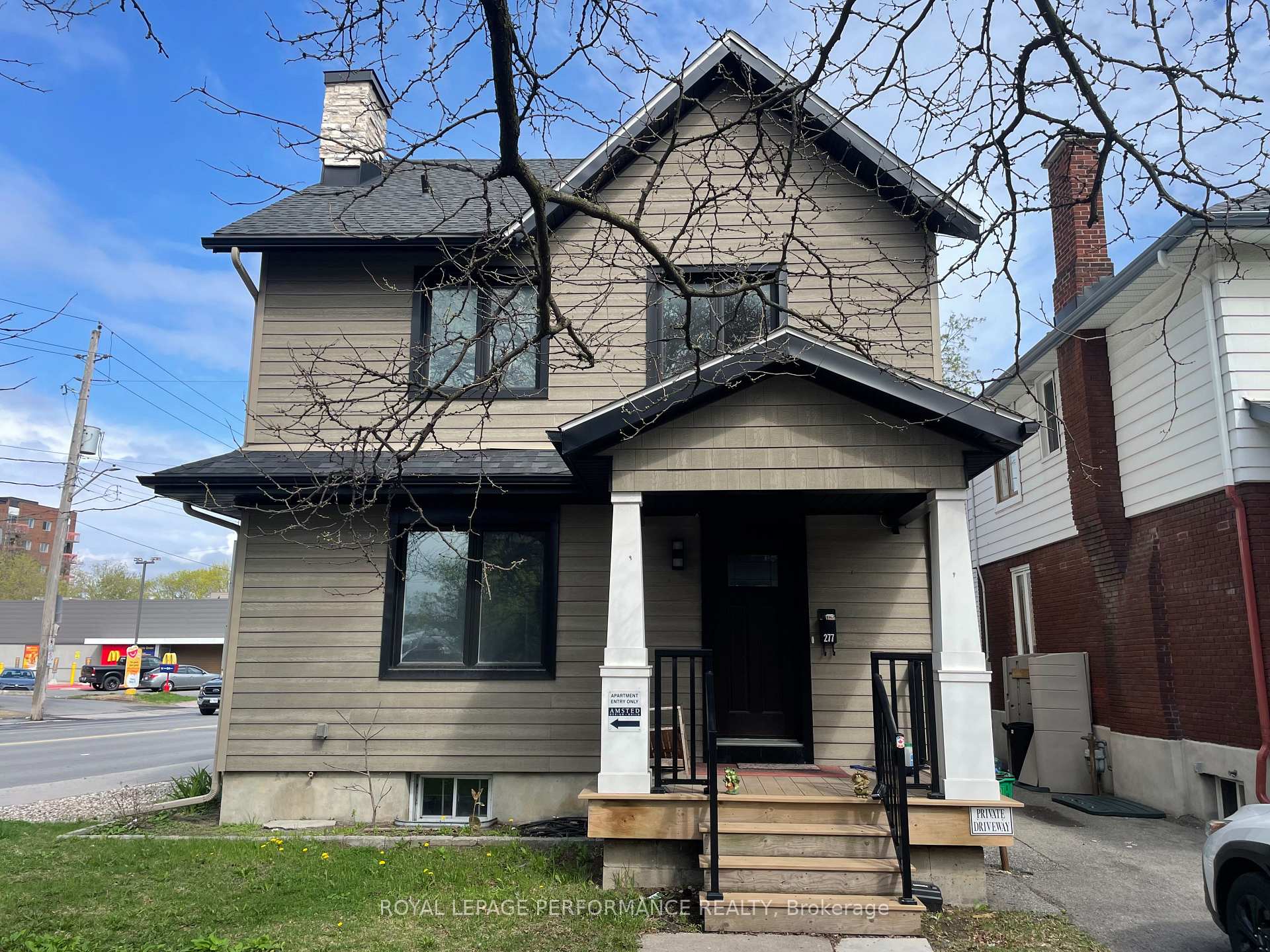 Front of 277 Powell Avenue