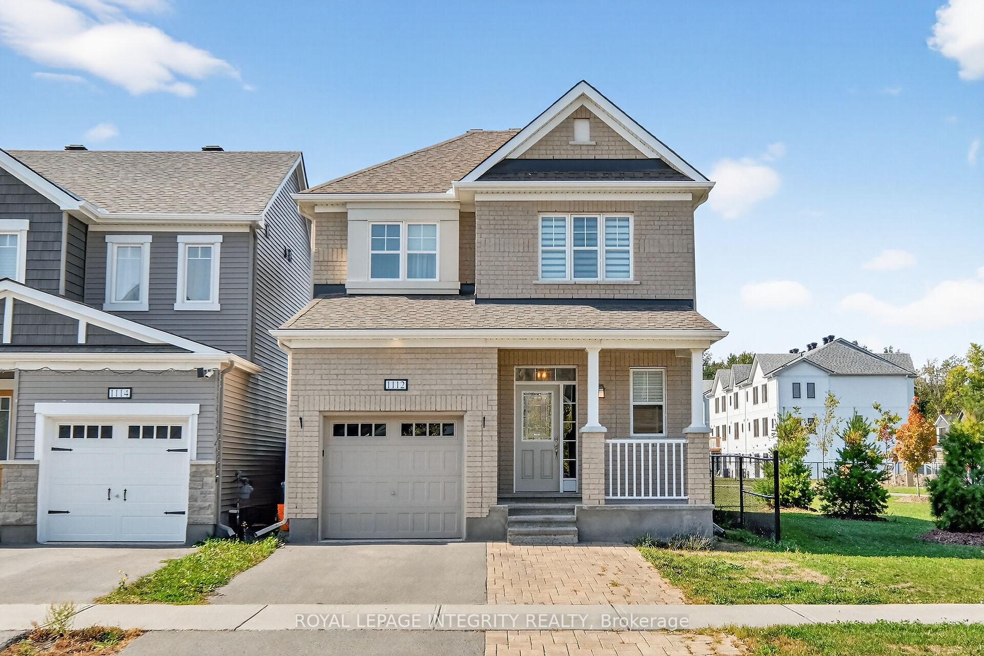 Photo 1 of 1112 Apolune Street, Ottawa, Barrhaven - Half Moon Bay — HOMEH