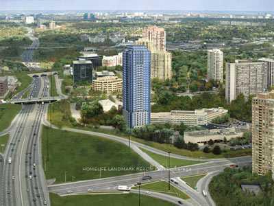 Front of Unit 2203, 181 Wynford Drive
