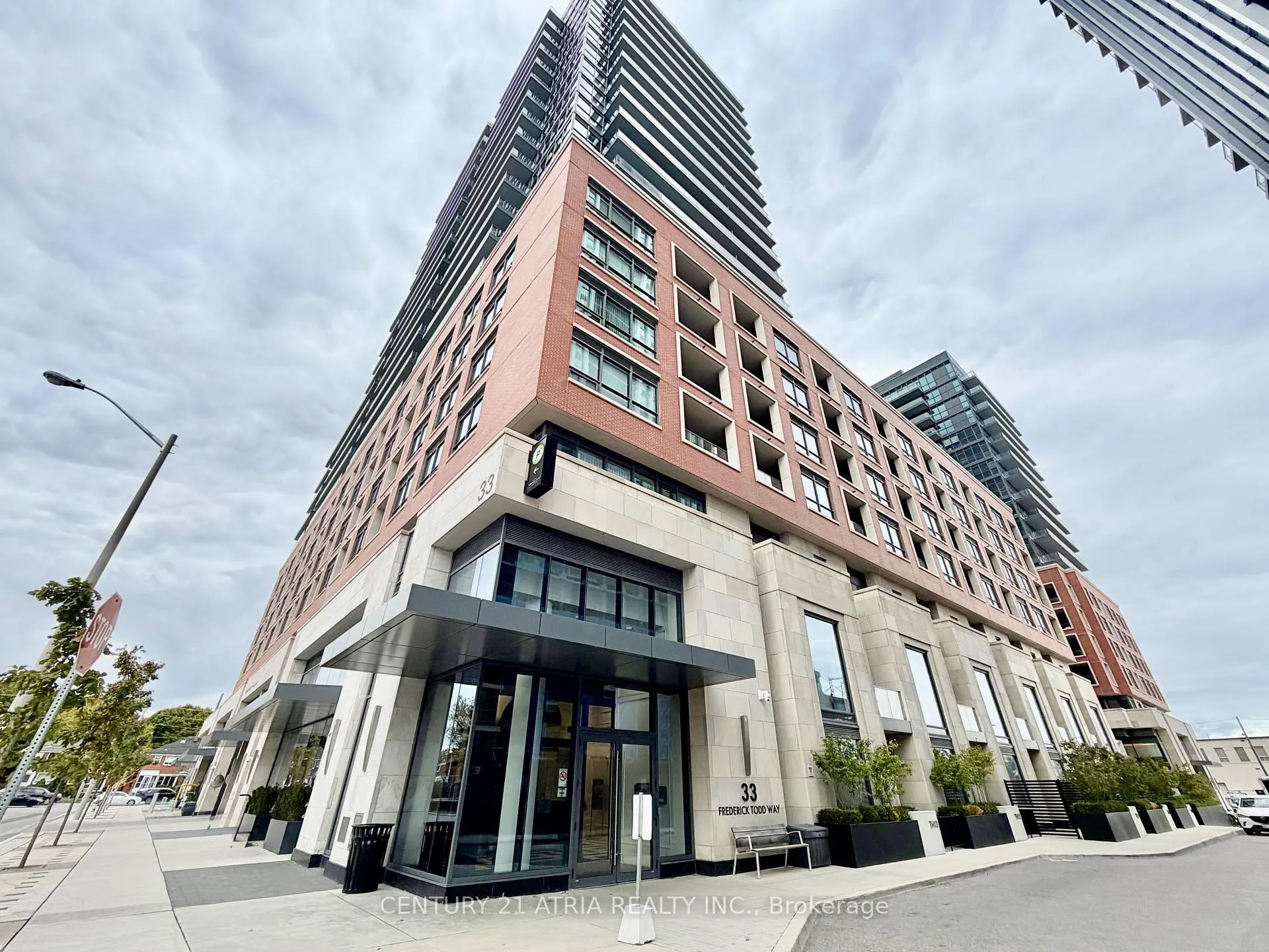 Front of Unit 1003, 33 Frederick Todd Way