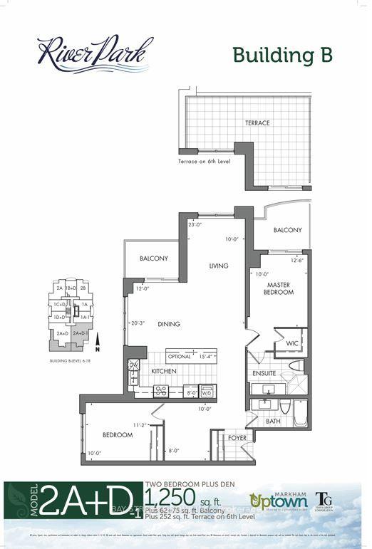 Photo 3 of Unit 1202, 1 Uptown Drive, Markham, Unionville — HOMEH