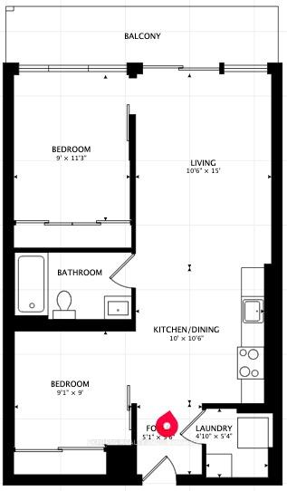 Photo 25 of Unit 1002, 1190 Dundas Street E, Toronto, South Riverdale — HOMEH