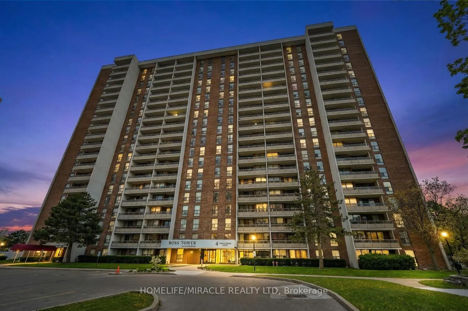 Photo 2 of Unit 2003, 4 Kings Cross Road, Brampton, Queen Street Corridor — HOMEH