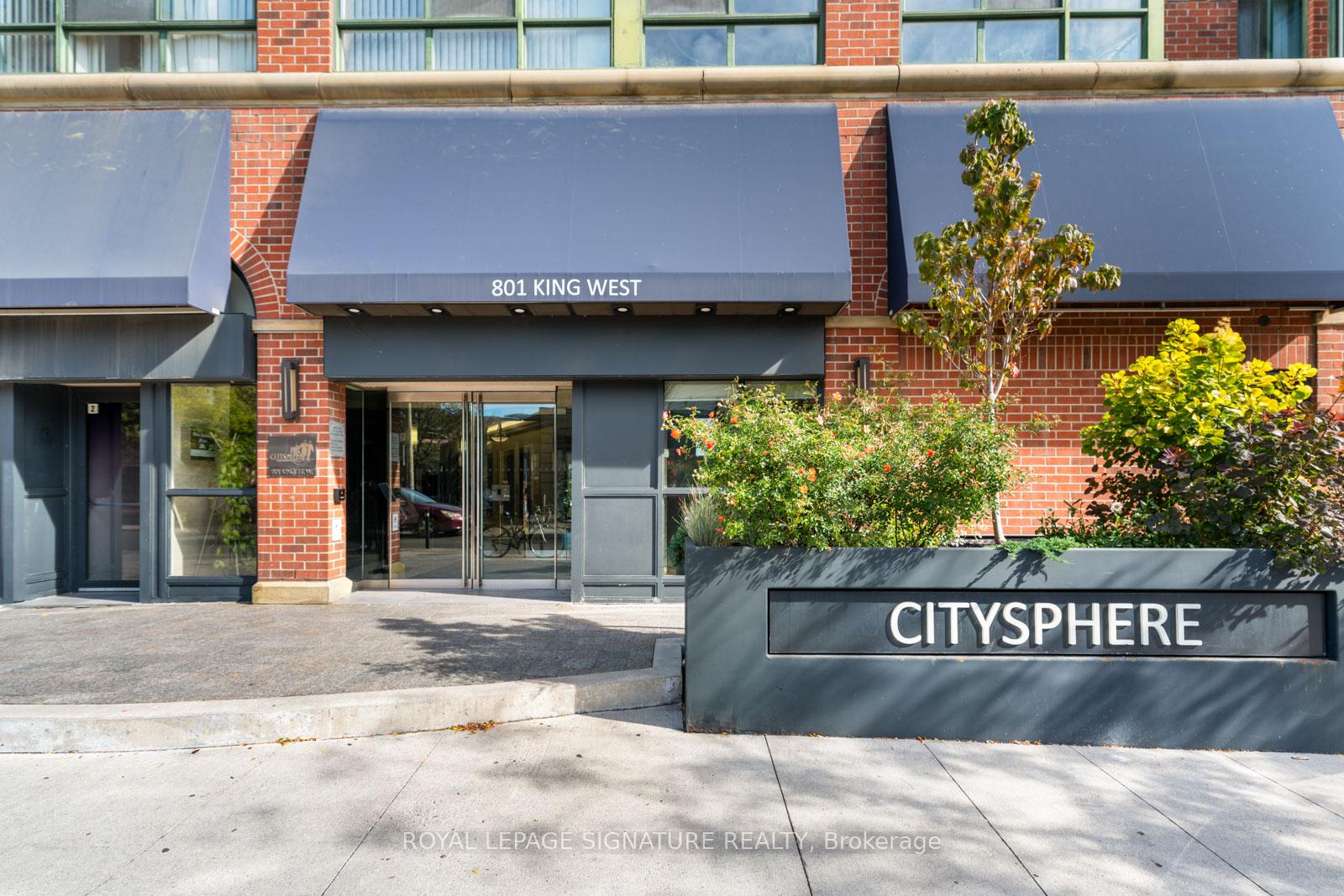Front of Unit 1219, 801 King Street W