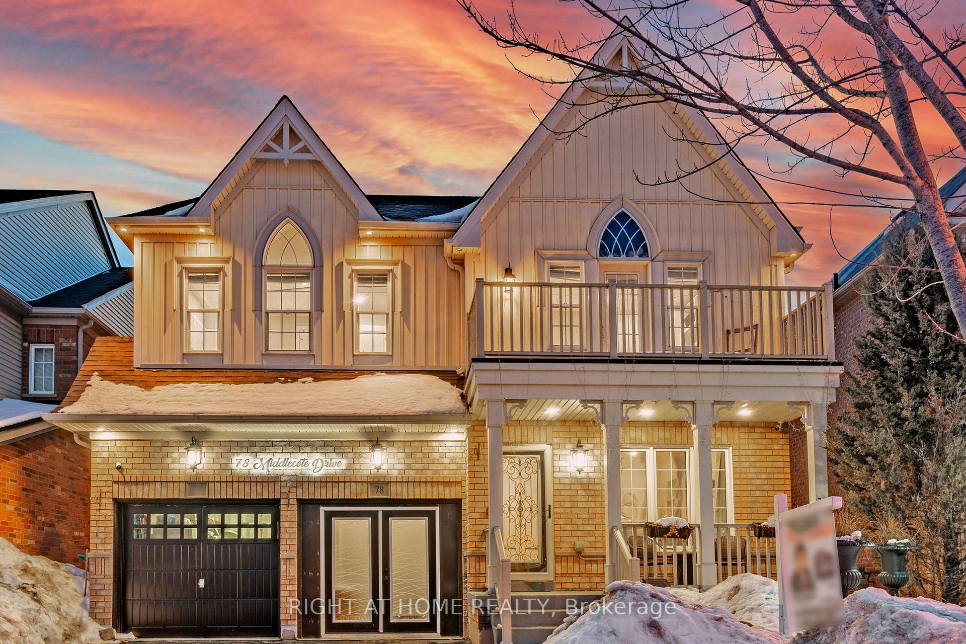 Front of 78 Middlecote Drive