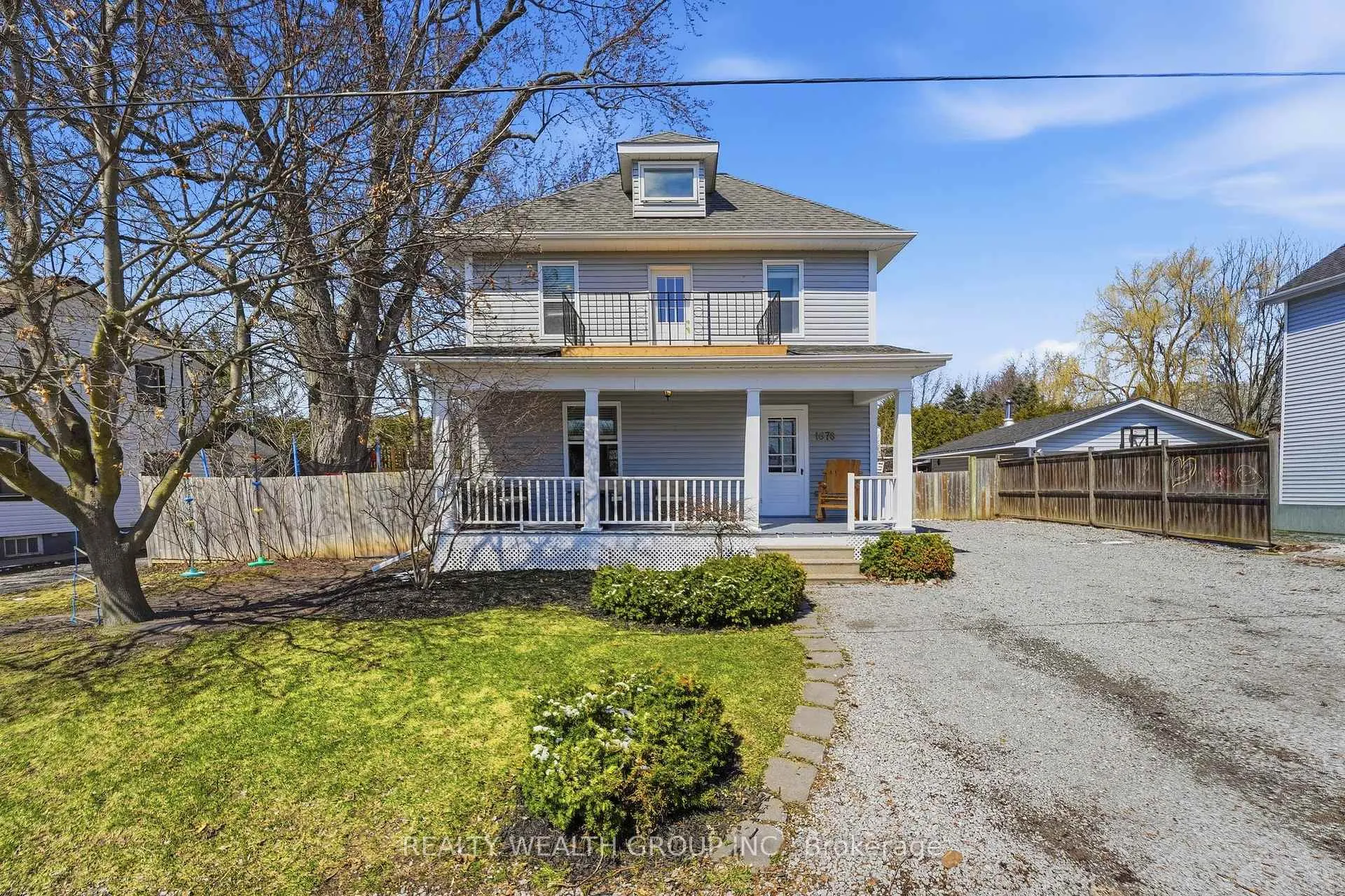 Front of 1678 David Street