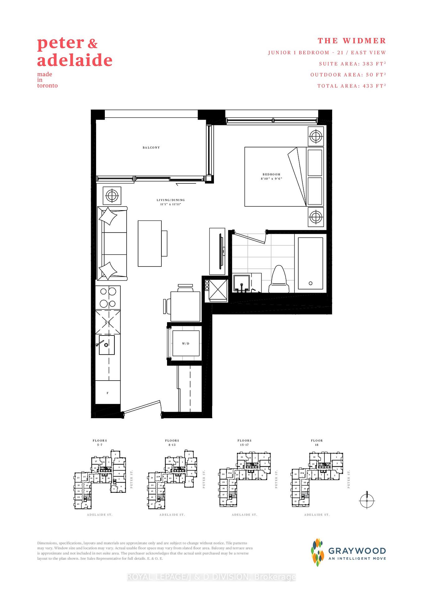 Photo 11 of Unit 1812, 108 Peter Street, Toronto, Waterfront Communities — HOMEH