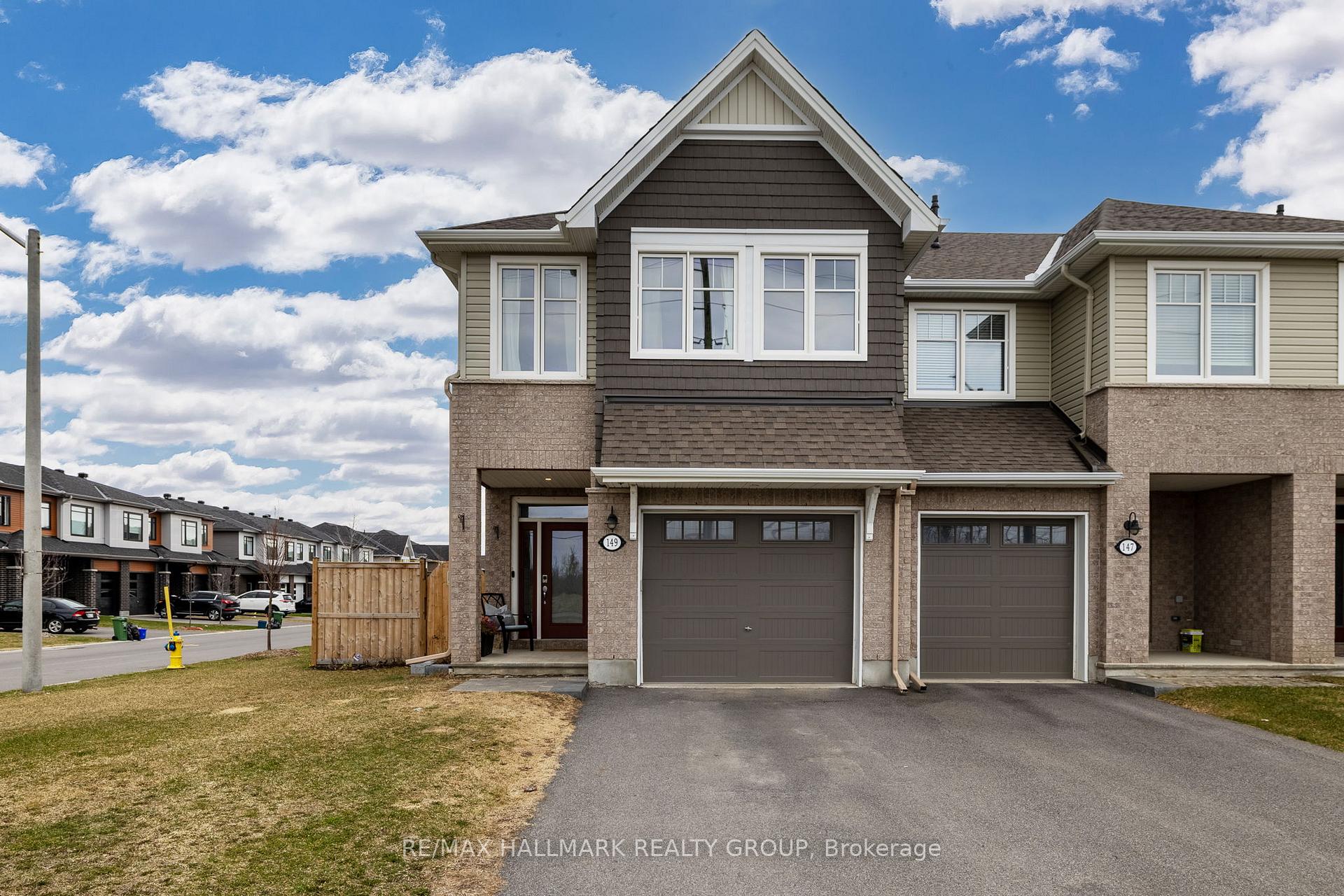 Photo 1 of 149 Angelonia Crescent, Ottawa, Blossom Park/Kemp Park/Findlay Creek — HOMEH