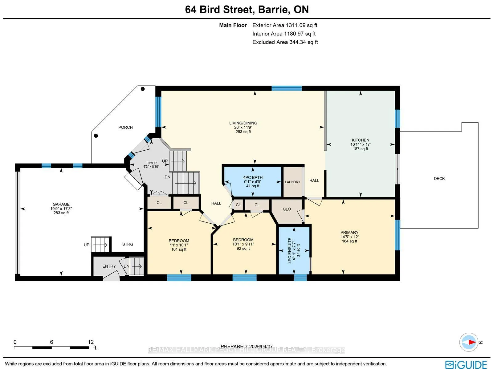 Photo 16 of 64 Bird Street, Barrie, Edgehill Drive — HOMEH