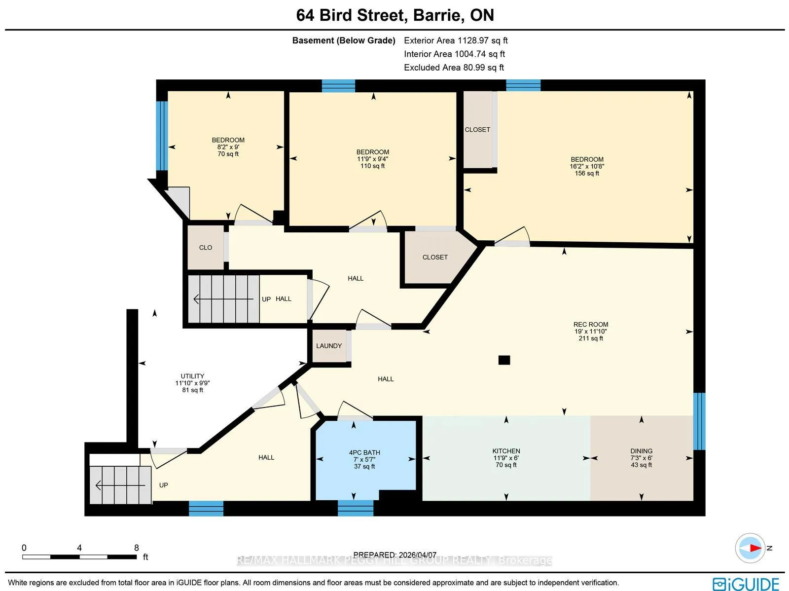 Photo 17 of 64 Bird Street, Barrie, Edgehill Drive — HOMEH