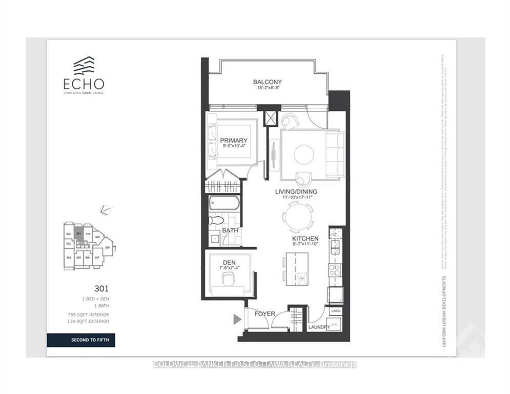 Photo 10 of Unit 301, 115 Echo Drive, Ottawa, Ottawa East — HOMEH