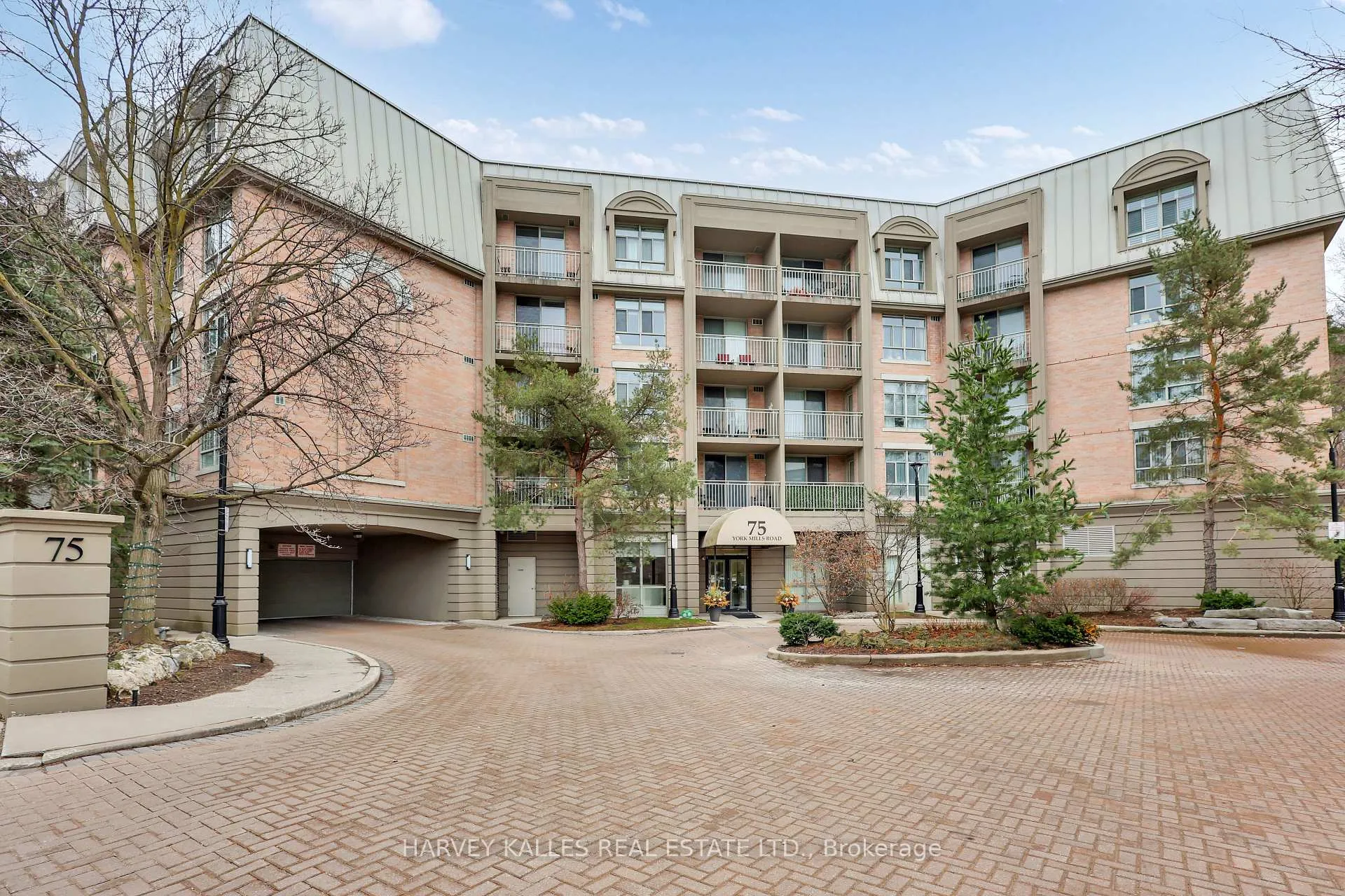 Front of Unit 203, 75 York Mills Road
