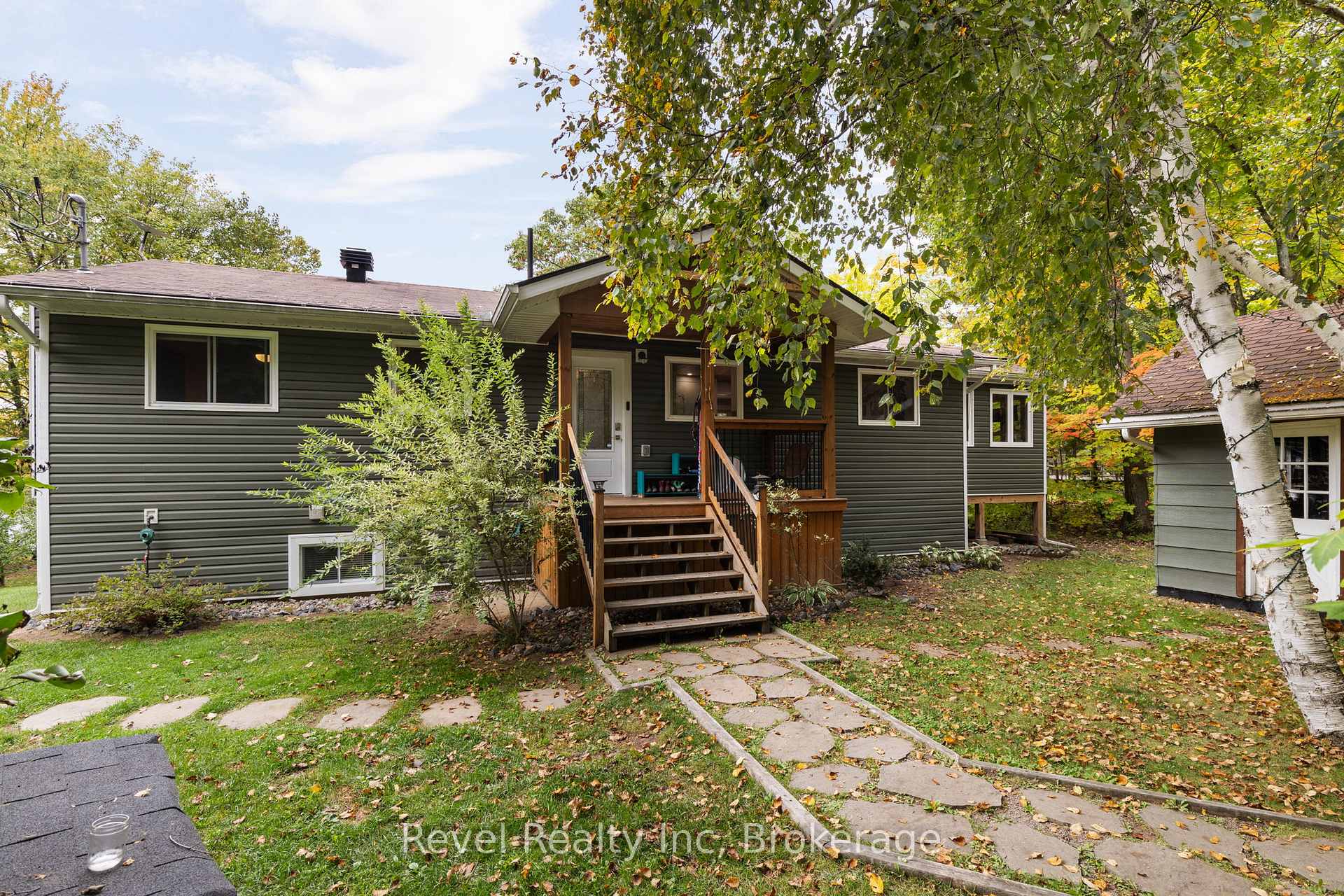 Front of 210 Burnett's Road