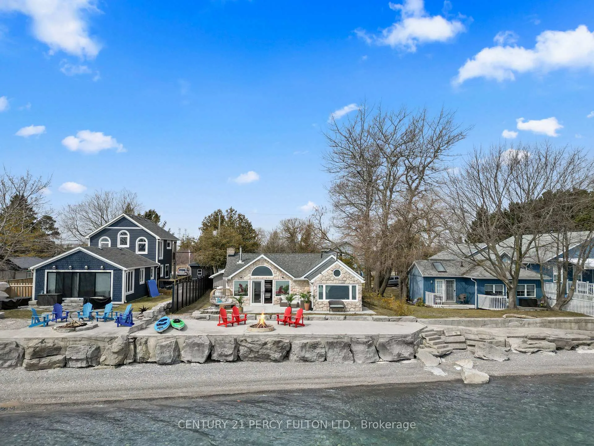 Front of 127 Cedar Crest Beach Road