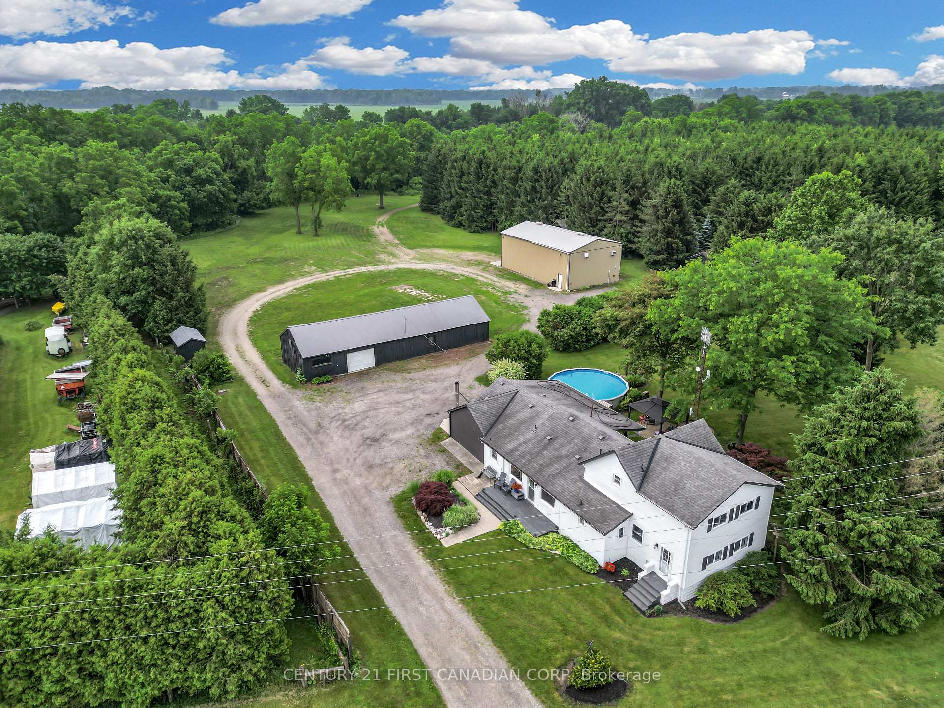 Front of 13660 Longwoods Road