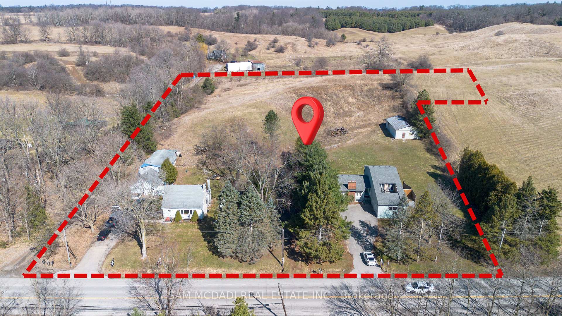 Front of 855-867 Jerseyville Road W