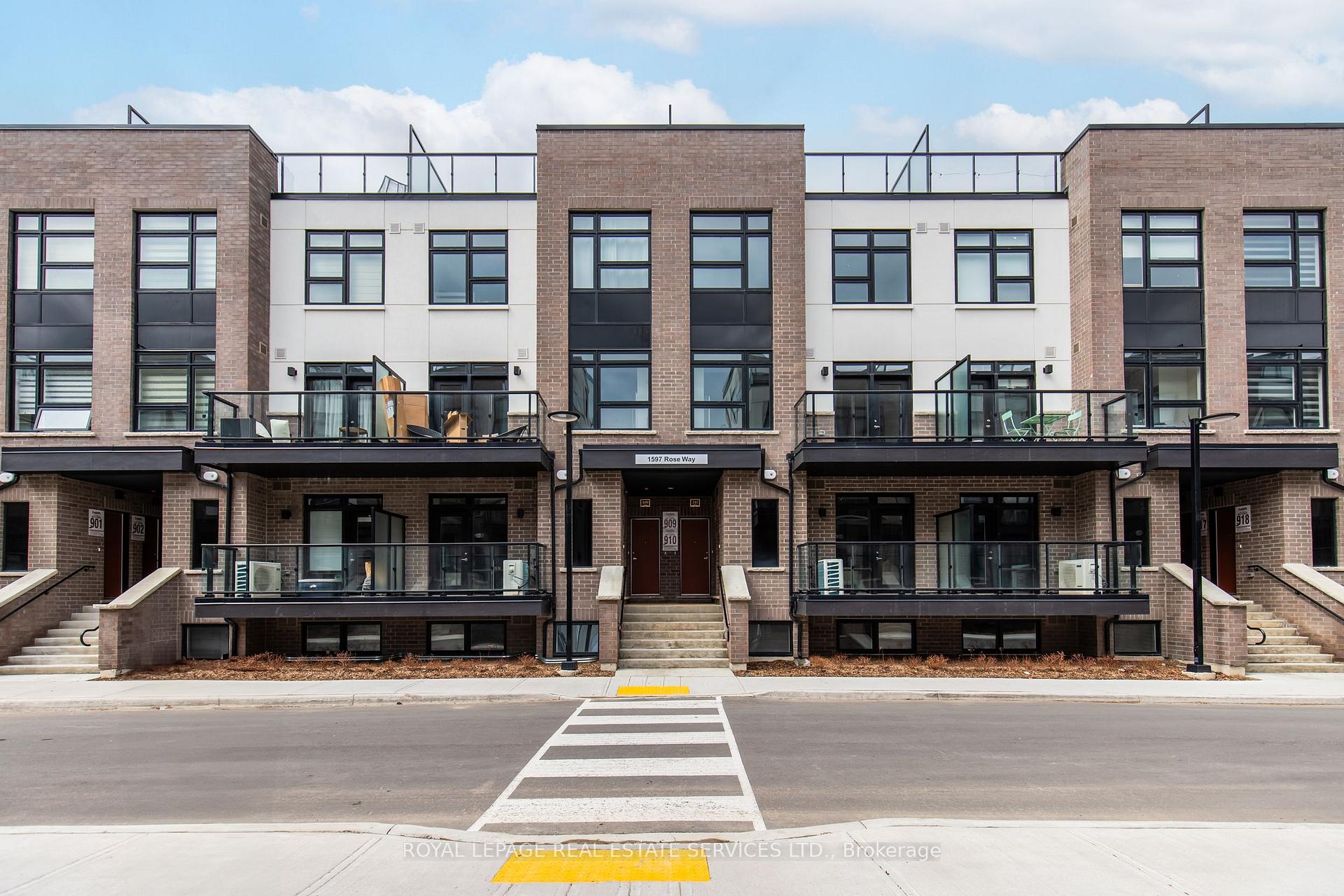 Front of Unit 107, 1597 Rose Way