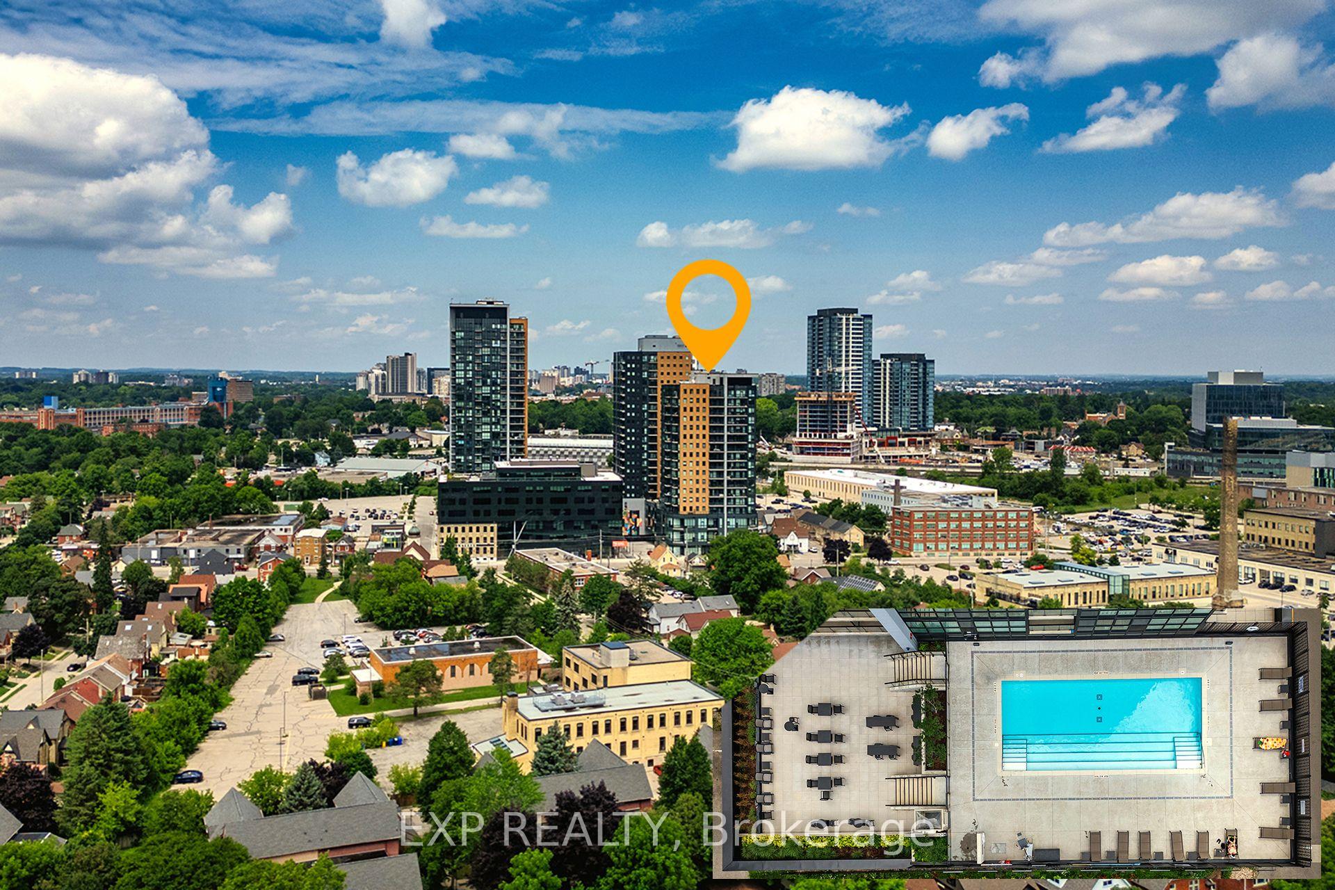 Photo 1 of Unit 1104, 100 Garment Street, Kitchener, City Commercial Core — HOMEH