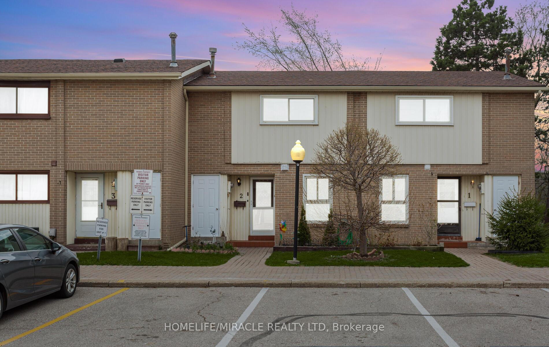 Photo 1 of Unit 2, 2 Craigleigh Crescent, Brampton, Avondale — HOMEH