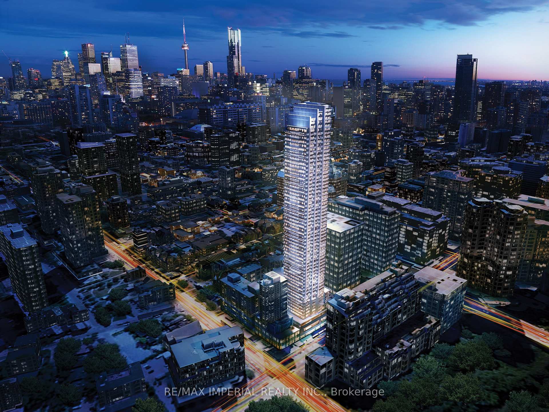 Front of Unit 2702, 395 Bloor Street E
