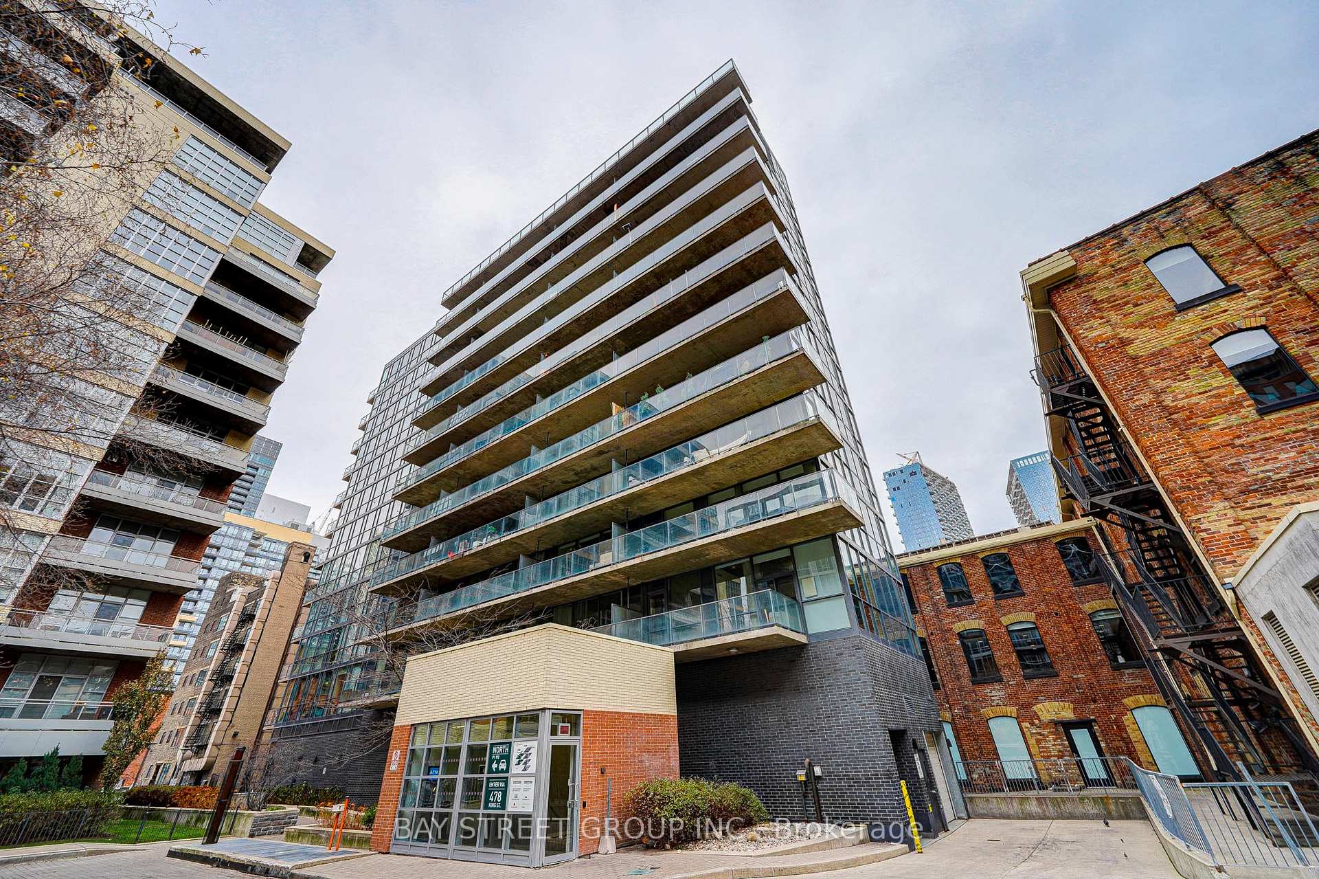 Front of Unit 406, 478 King Street W