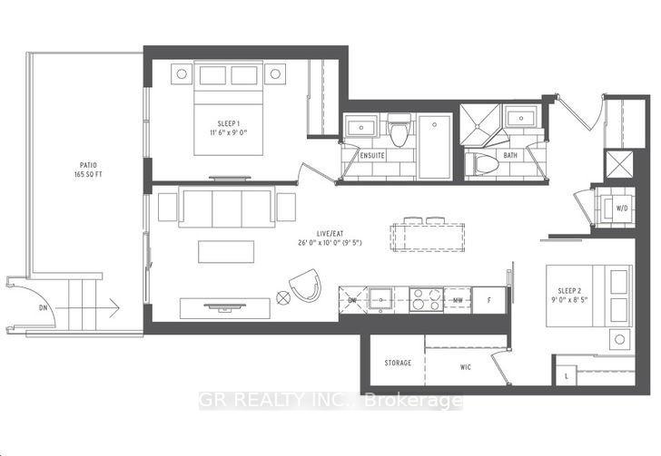 Photo 6 of Unit N104, 6 Sonic Way, Toronto, Flemingdon Park — HOMEH