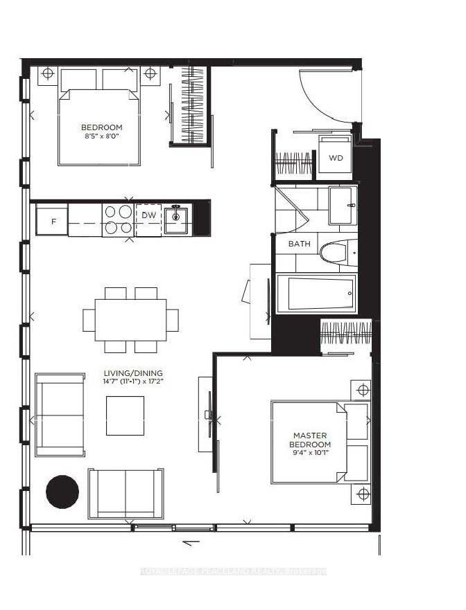 Photo 9 of Unit 2802, 28 Wellesley Street E, Toronto, Church-Yonge Corridor — HOMEH