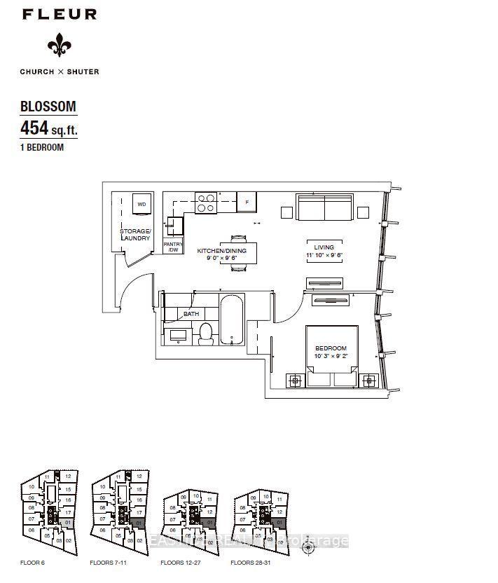 Photo 4 of Unit 1701, 60 Shuter Street, Toronto, Church-Yonge Corridor — HOMEH