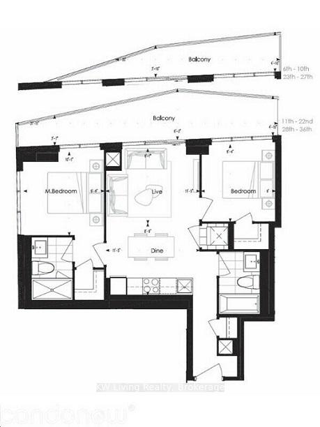 Photo 10 of Unit 1708, 77 Mutual Street, Toronto, Church-Yonge Corridor — HOMEH