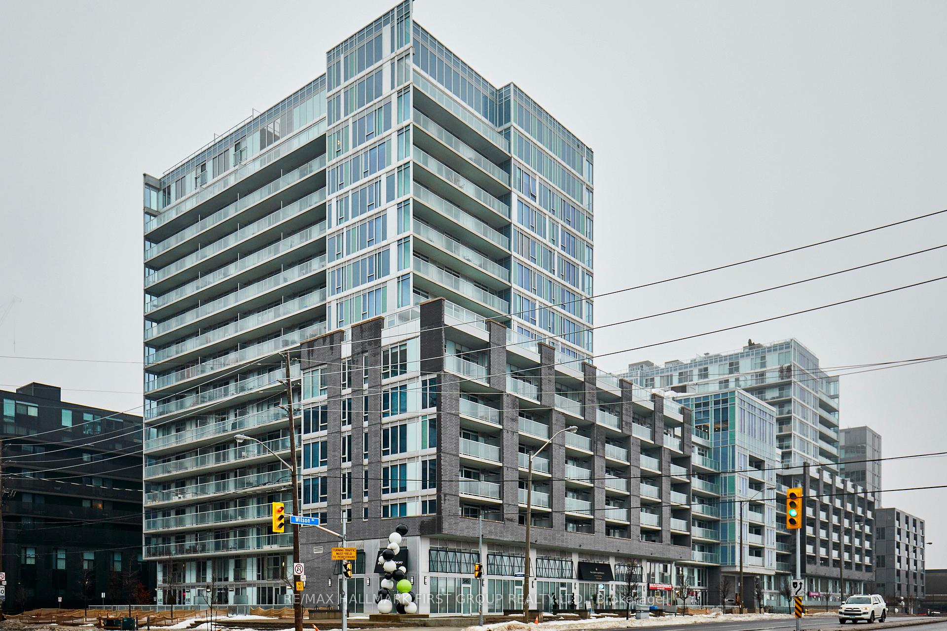 Front of Unit E402, 555 Wilson Avenue