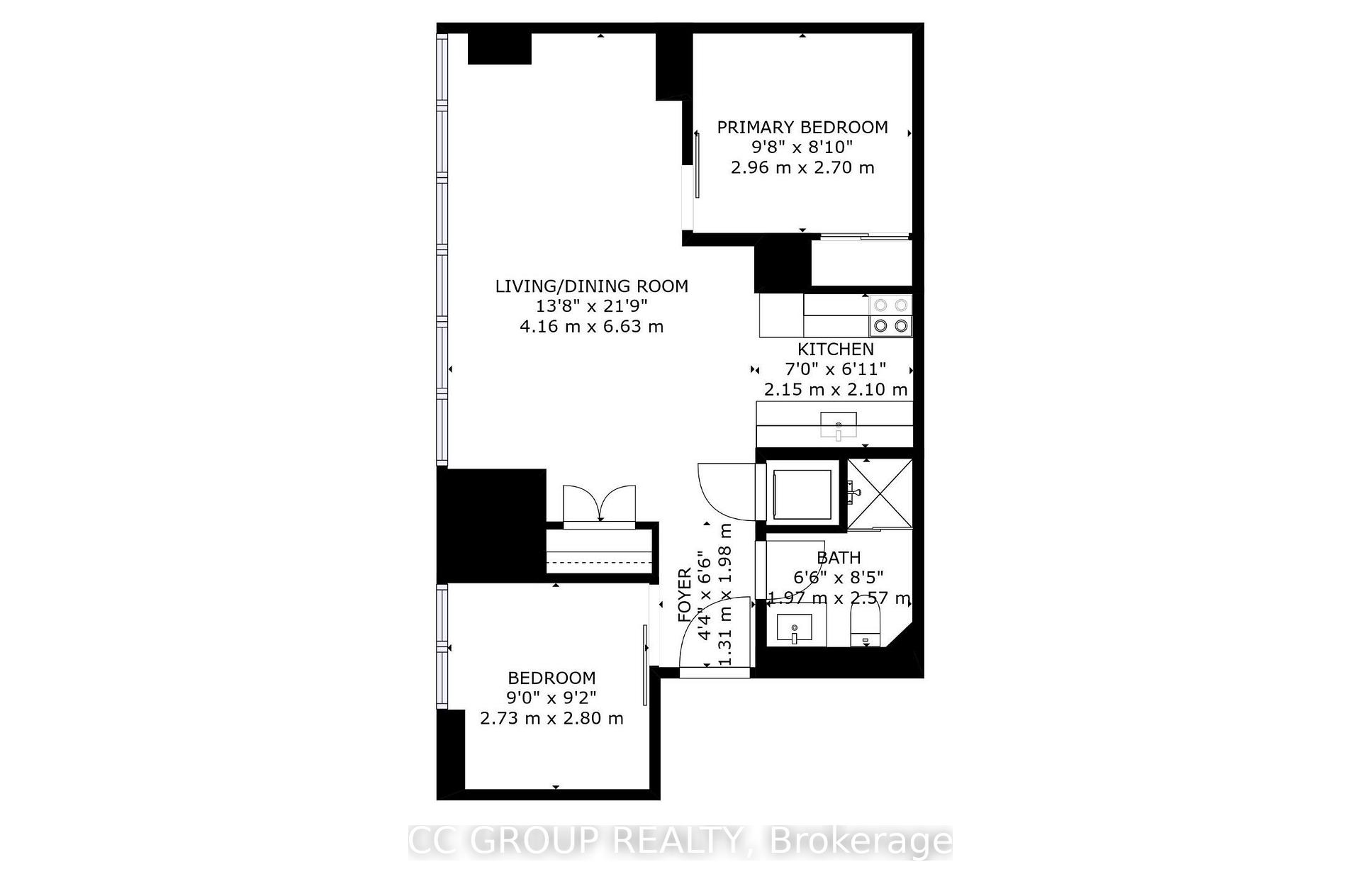 Photo 4 of Unit 1007, 8 The Esplanade, Toronto, Waterfront Communities — HOMEH