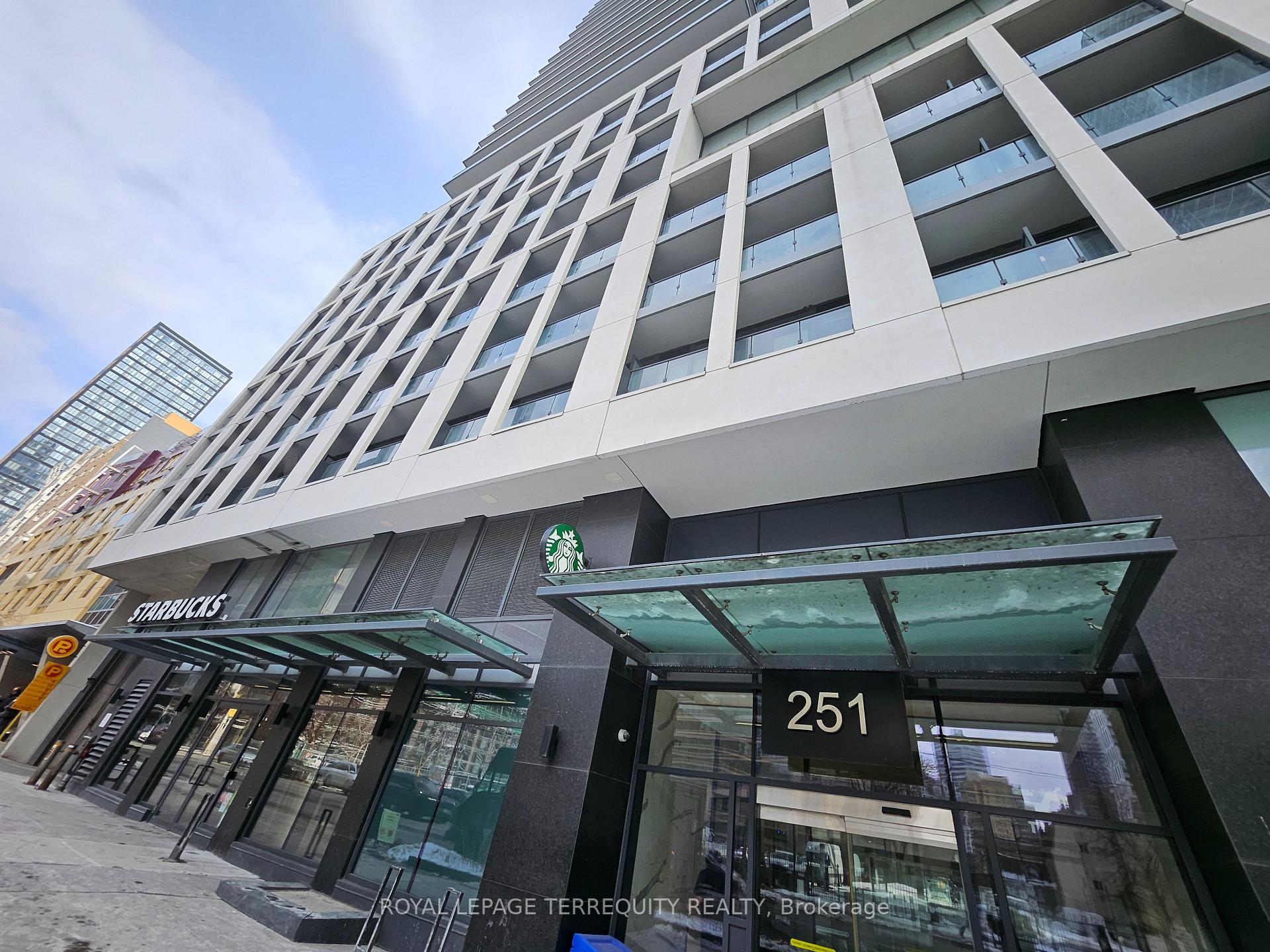 Front of Unit 620, 251 Jarvis Street