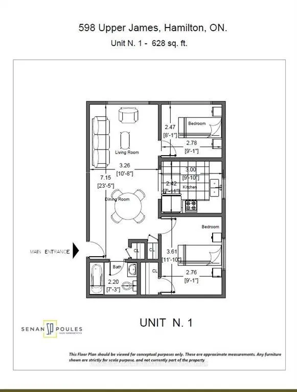 Photo 2 of Unit B, 598 Upper James Street, Hamilton, Southam — HOMEH